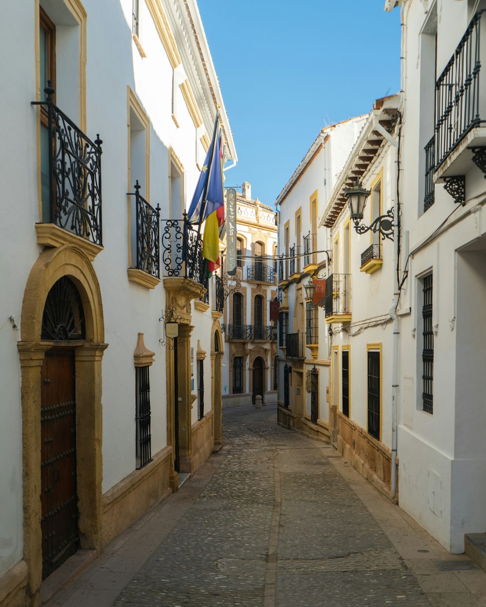 empty hallway during daytime