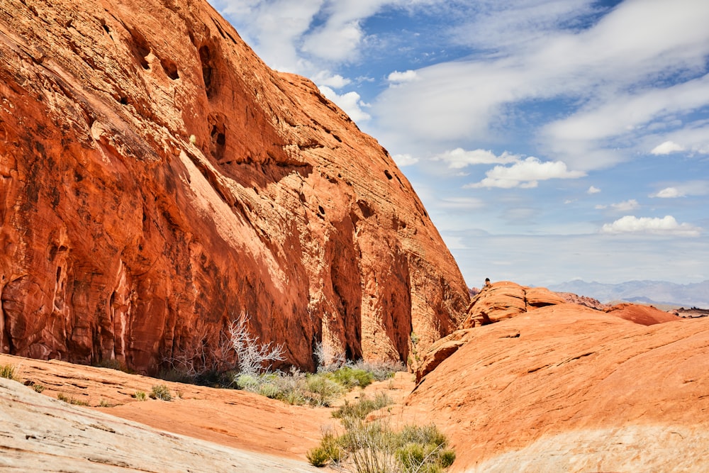 brown rock formation under blue sky during daytime