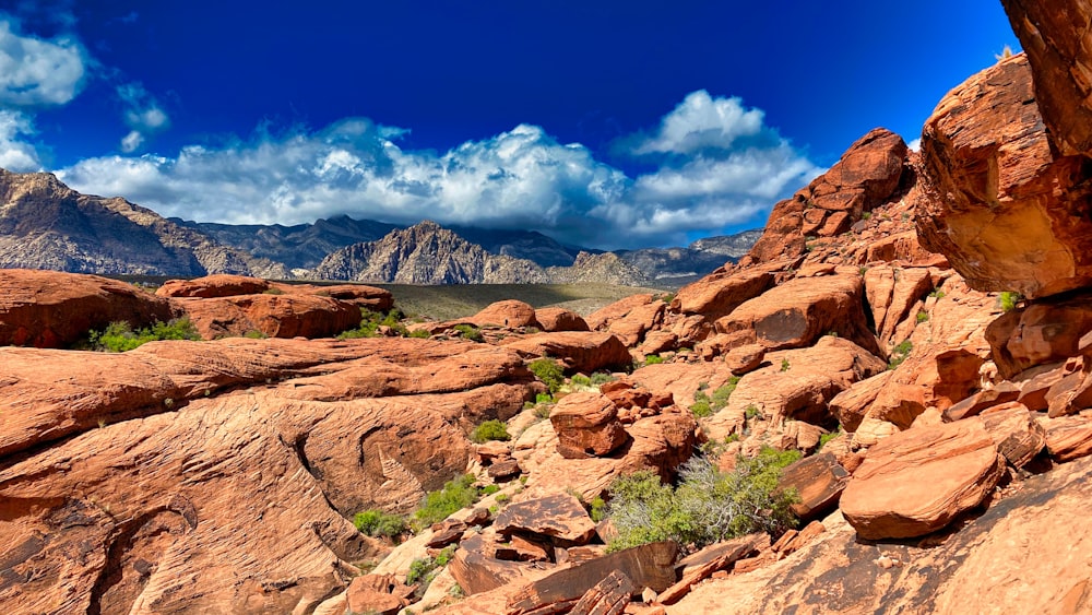 brown rocky mountain under blue sky during daytime