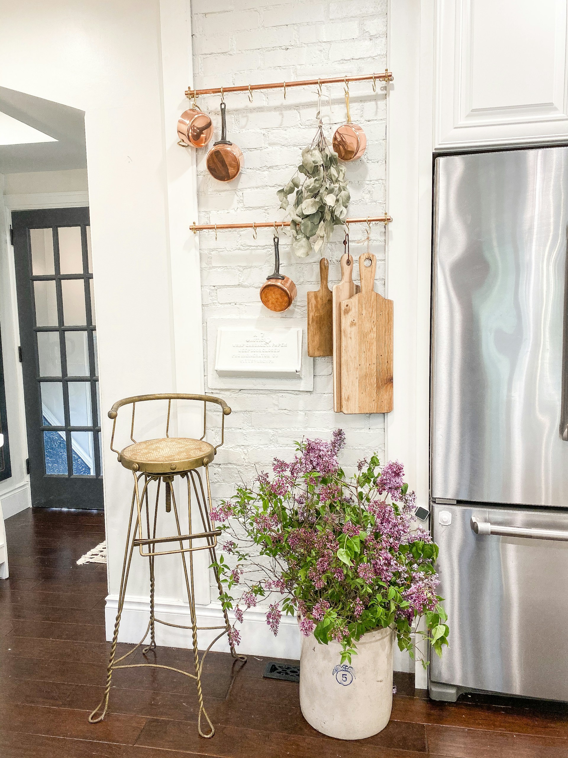 person wearing grey knit sweater