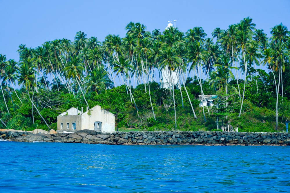 white concrete building near body of water during daytime