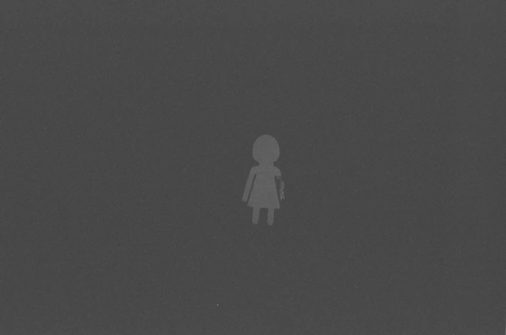 Minimalist icon of a man wearing a stylish t-shirt.