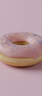 brown doughnut on white table