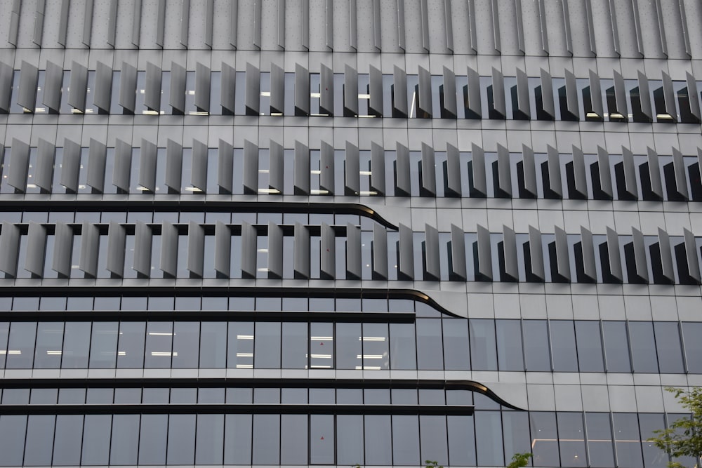 white and black concrete building