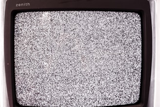 A technician diagnosing a flat-screen television.
