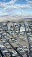 An aerial view of El Cajon cityscape highlighting local businesses.