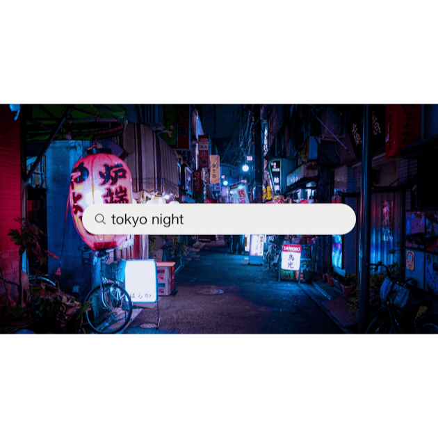 Download Night Time Aesthetic Anime Scenery Wallpaper