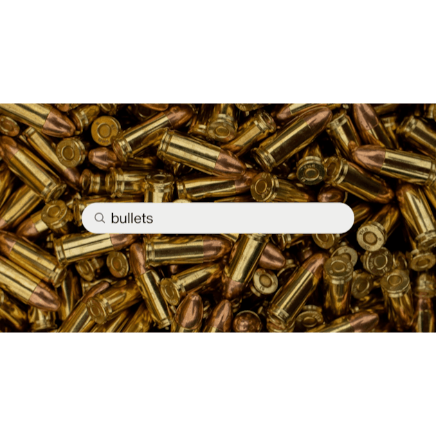 Large Brass Bullet Stock Photo, Picture and Royalty Free Image