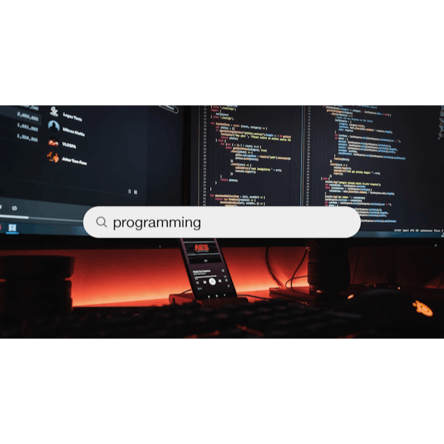 Desktop Source Code And Technology Background, Developer Or