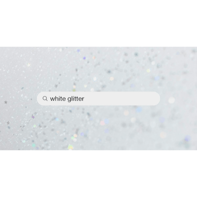 White Glitter