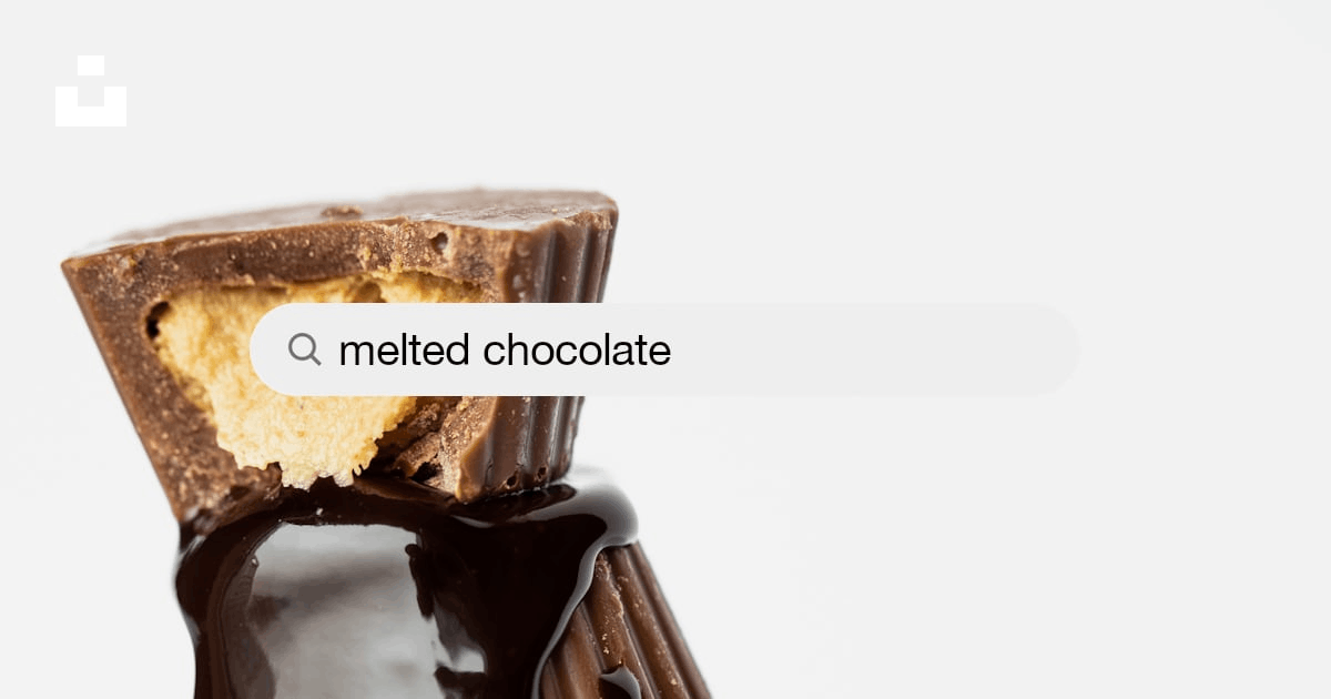 High Res Melting Chocolate Bar Picture — Free Images