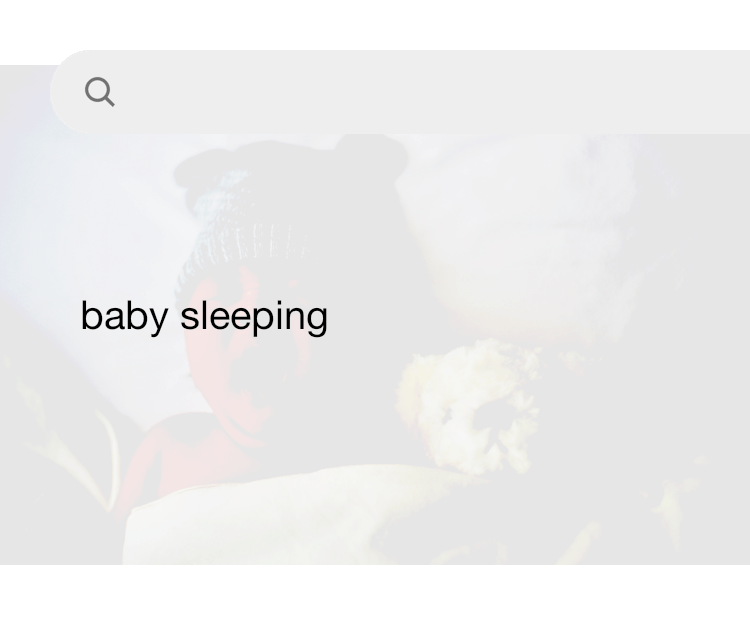 Baby sleeping with discount teddy