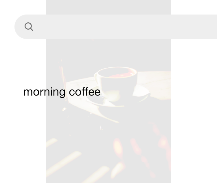 Morning coffee clearance