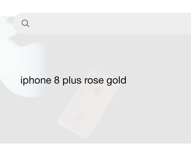 Iphone 8 plus 2025 white rose gold