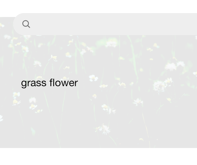 Grass flower deals