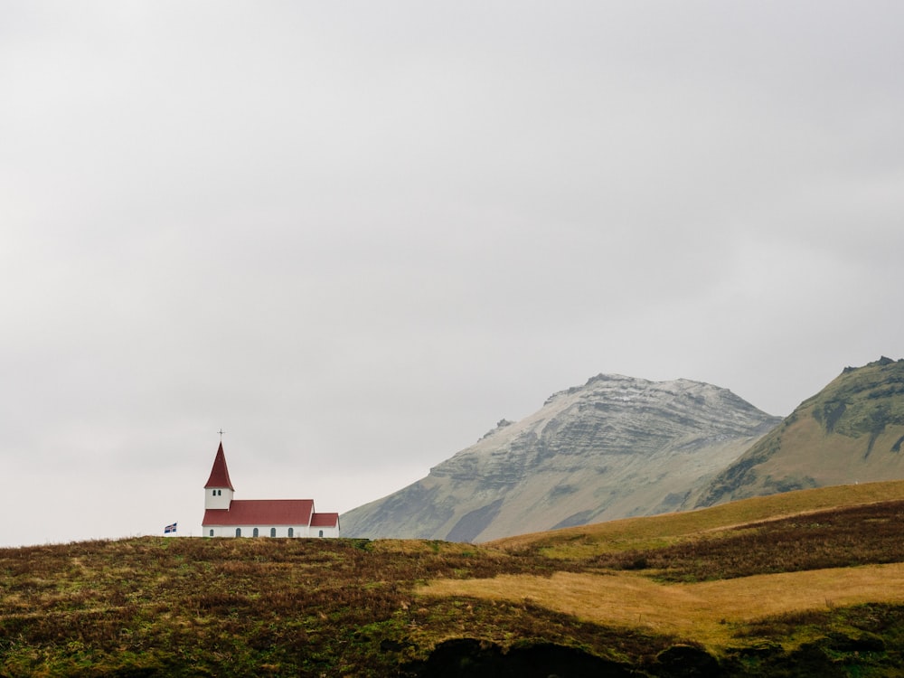 house on top of hill ]