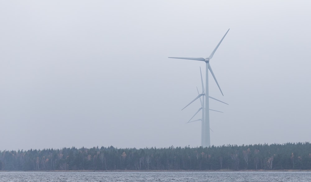 wind turbines