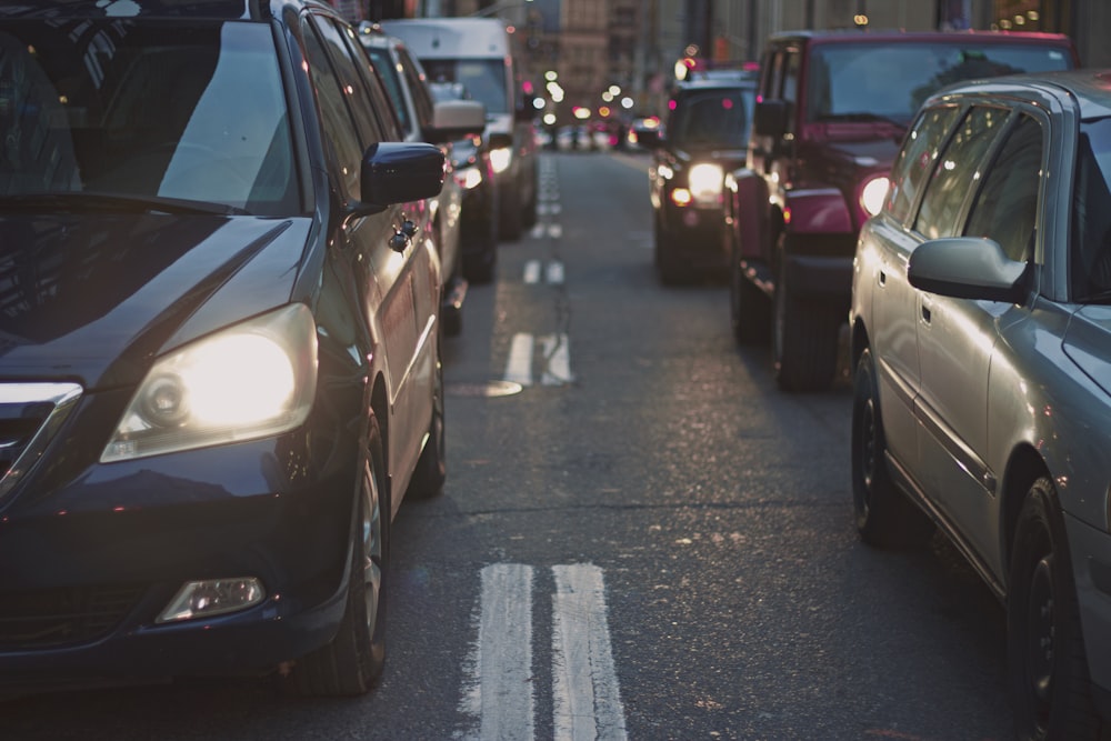 Coches en carretera