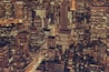 aerial photography of city buildings with lights