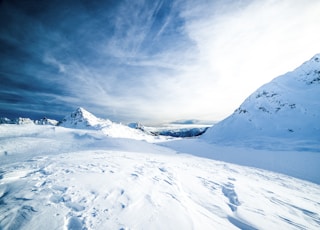 ground covered with snow