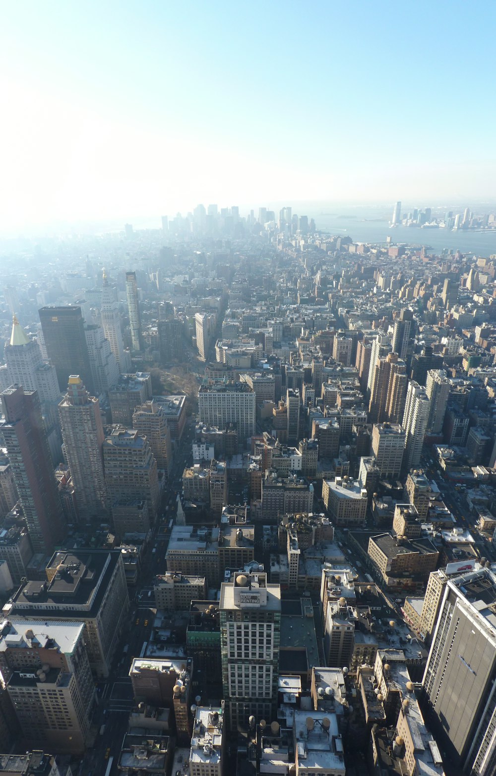 bird's eye photography of high rise buildings