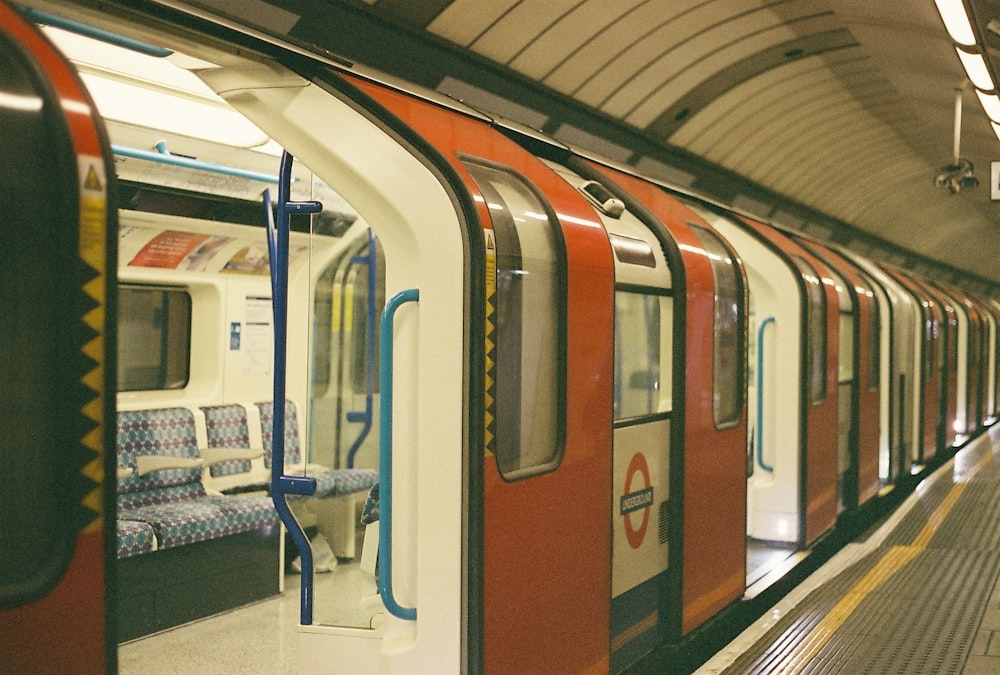 empty train wagons