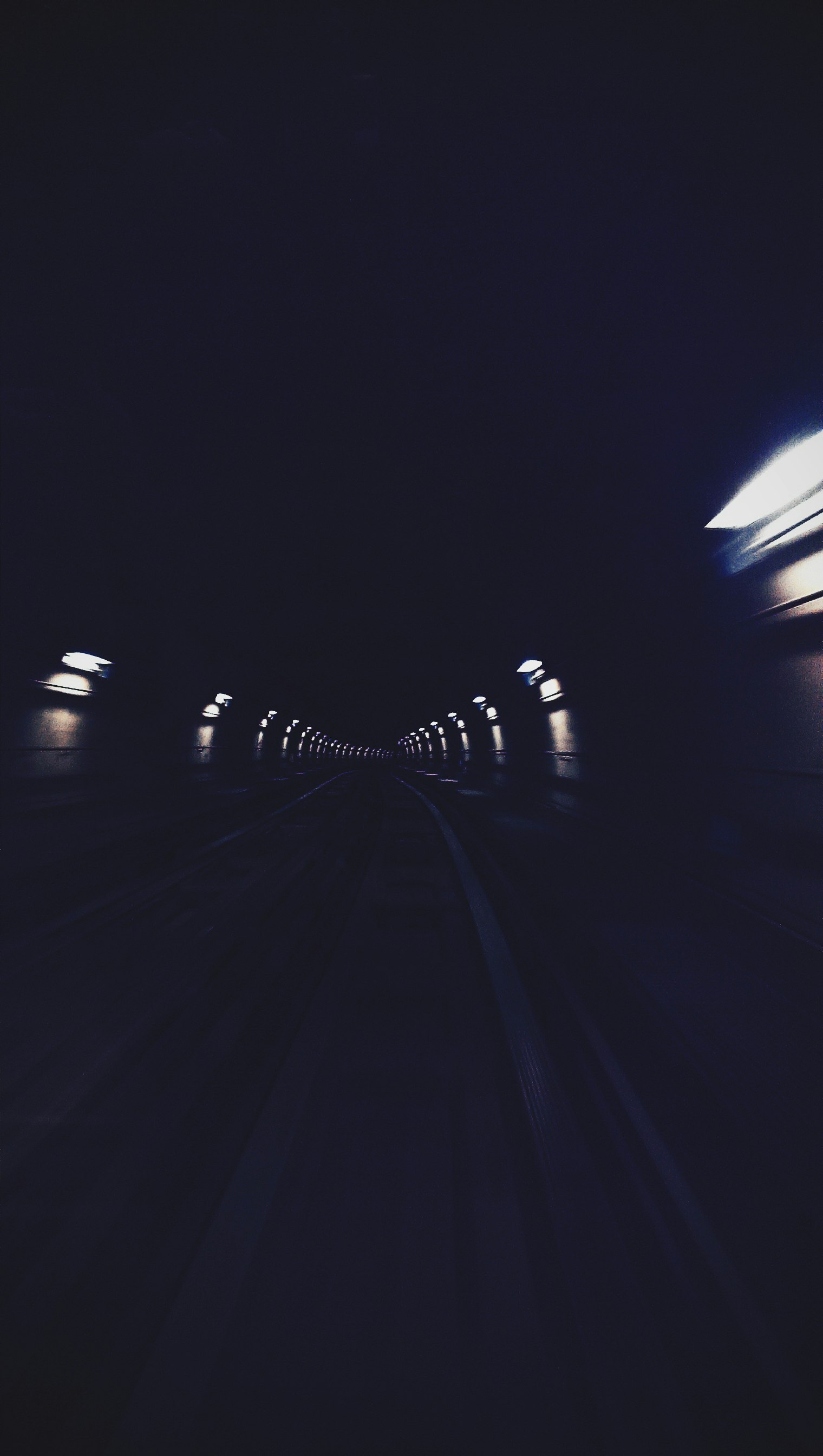 HTC ONE sample photo. Timelapse photography of tunnel photography