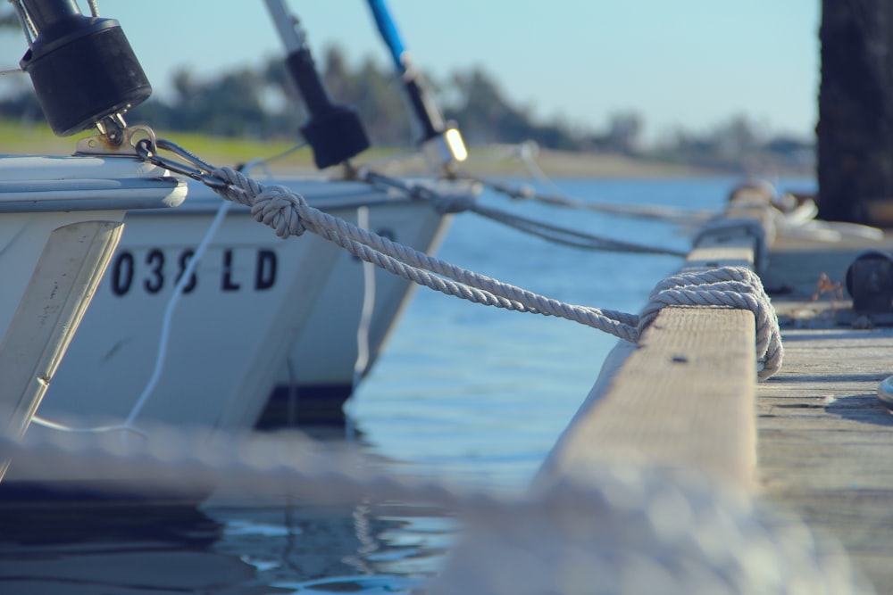 Fotografía de enfoque superficial de barcos en el cuerpo de agua