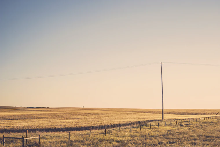 Titled land plot