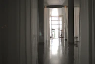 A serene corner of the clinic with plants and natural light, reflecting the anthroposophic approach.