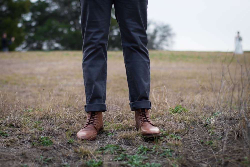 person standing on ground