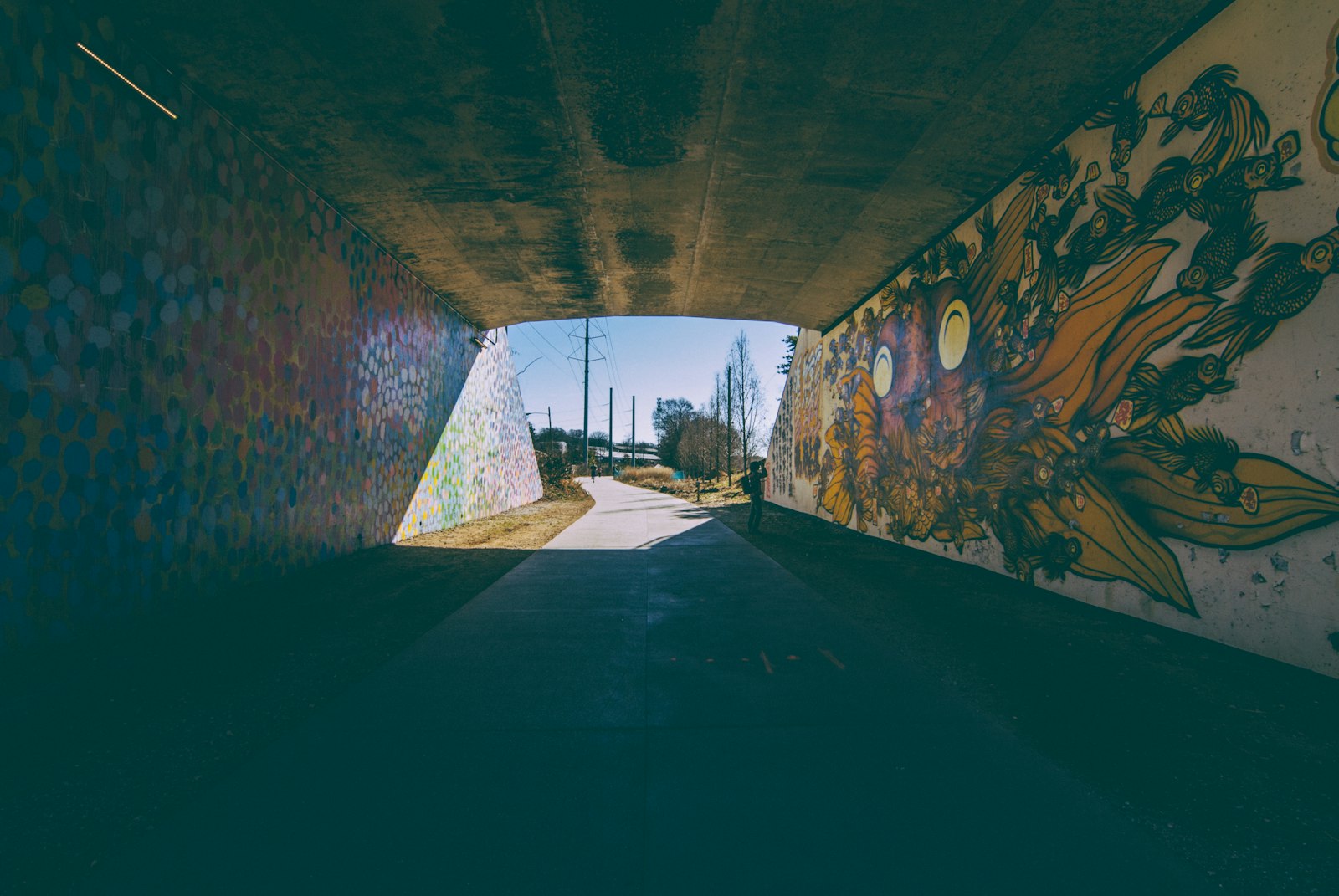 Tokina AT-X Pro 11-16mm F2.8 DX II sample photo. Gray concrete hallway photography