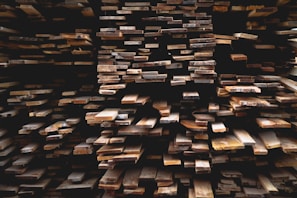 brown wood planks photography