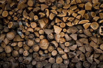 stack of firewoods firewood teams background