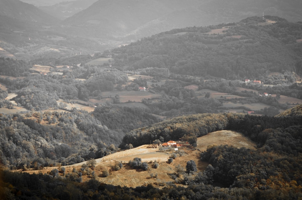 landscape photography of mountains during daytime