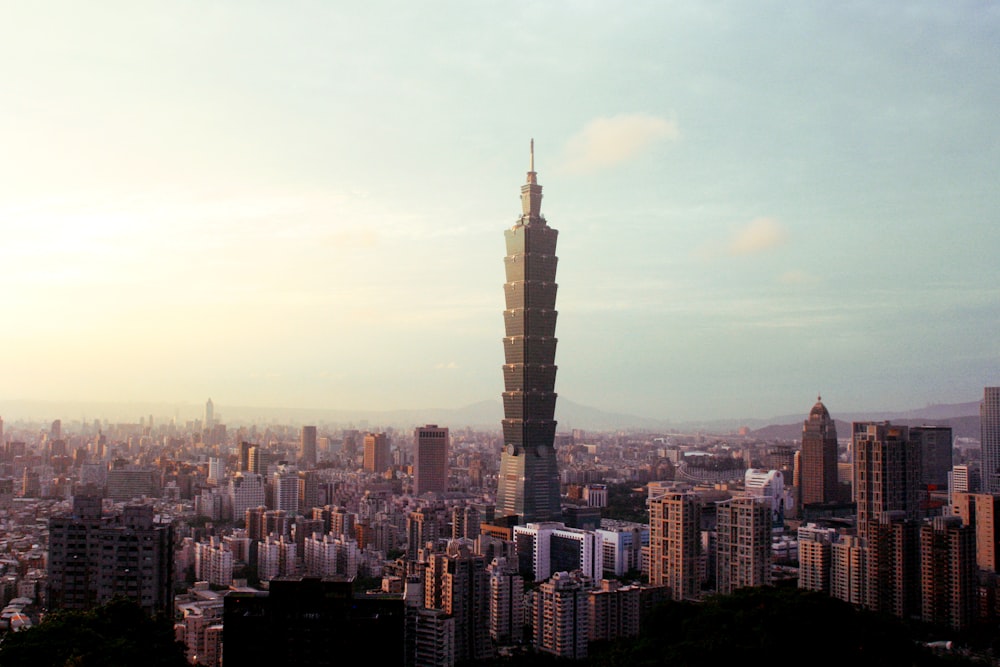 fotografia de alto ângulo da cidade