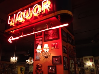 An inviting interior shot of a local speakeasy with dim lighting.