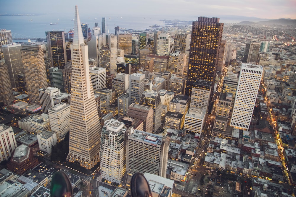 aerial view of city during daytime