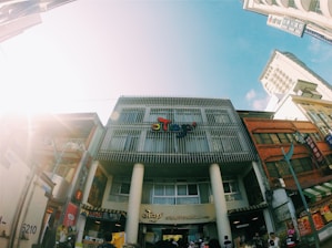 An outdoor view of a commercial building featuring clear and effective signage.