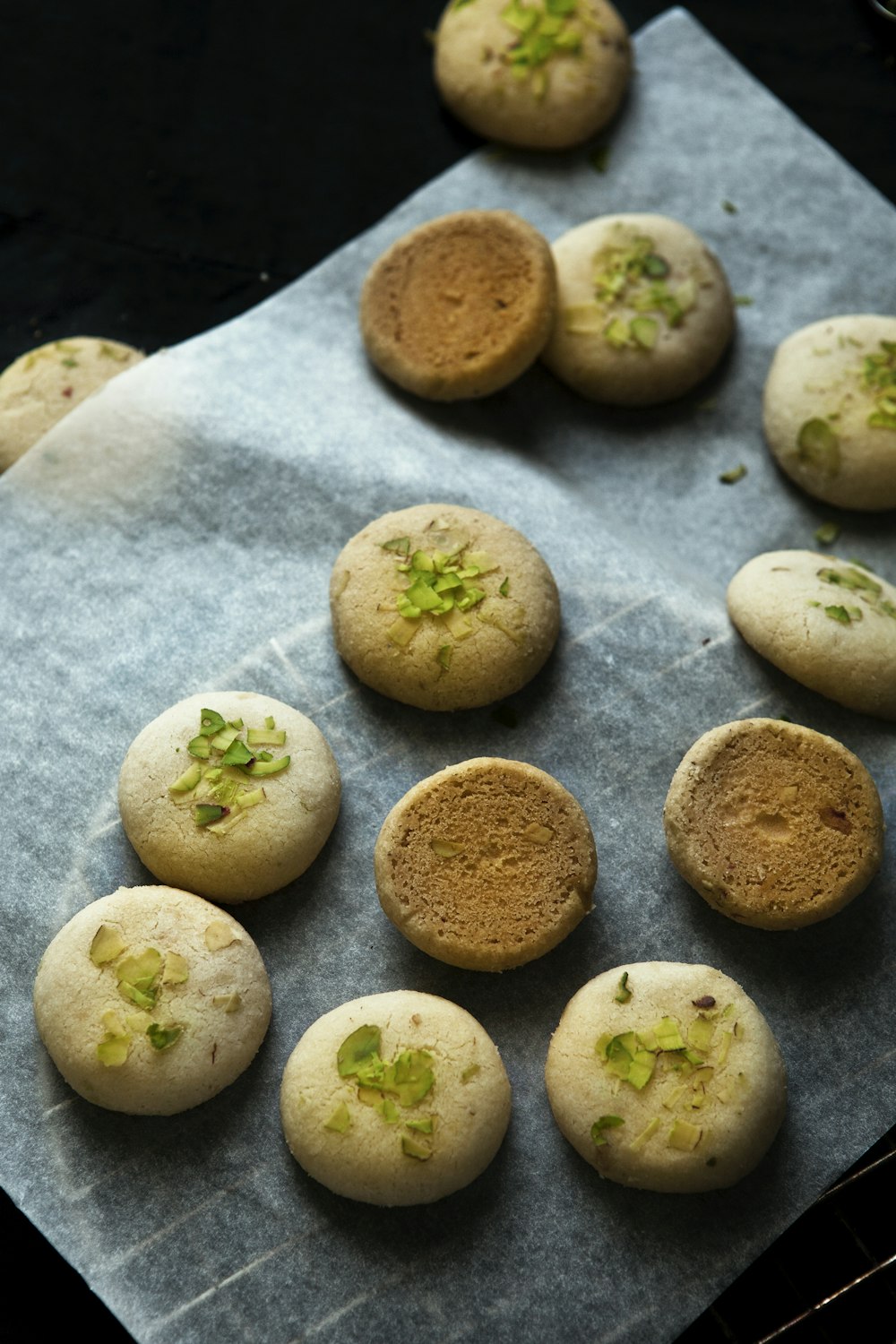 baked cookies