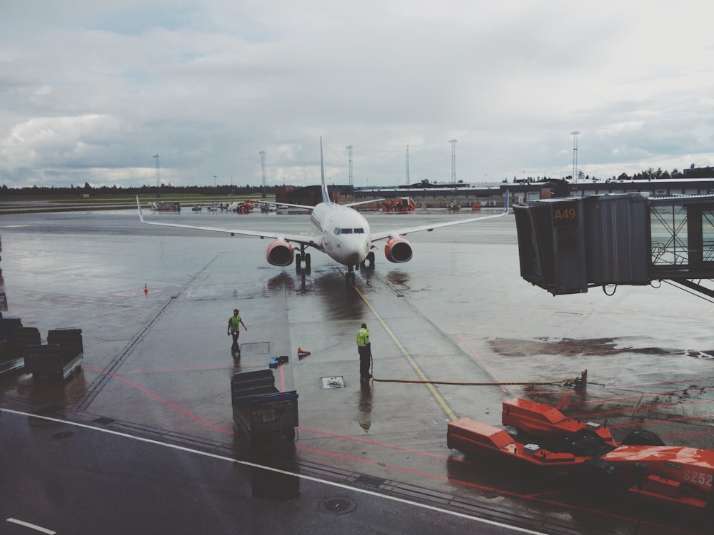 airplane in airport