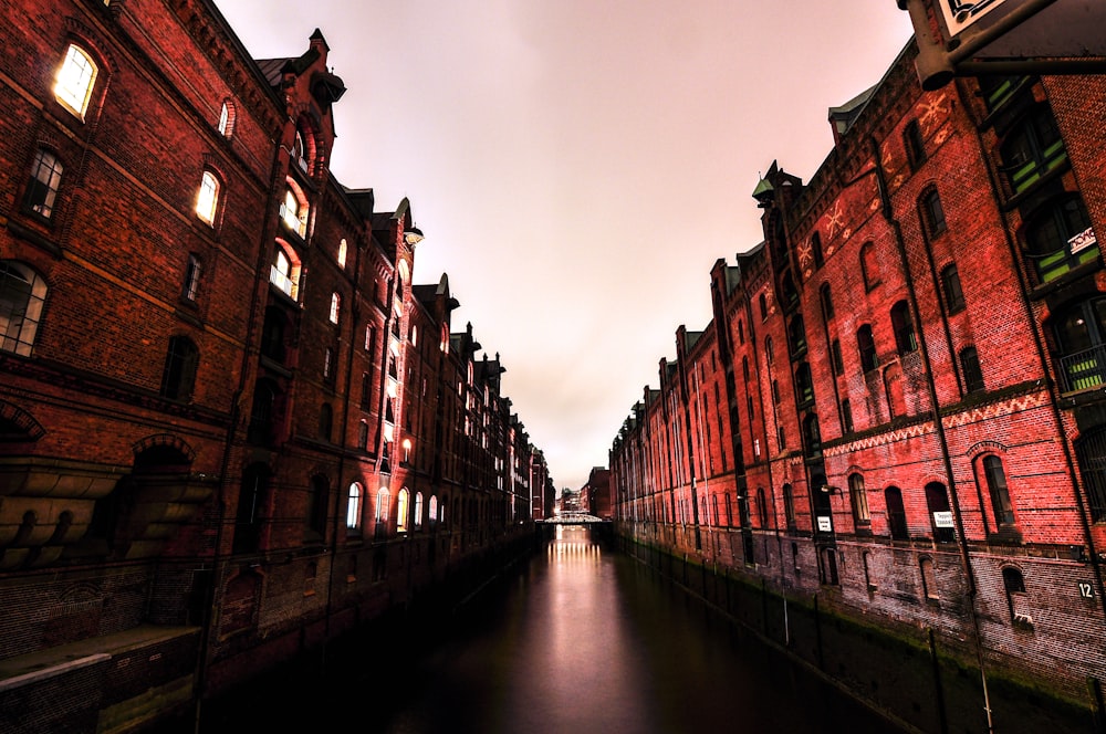 low-angle photography of houses