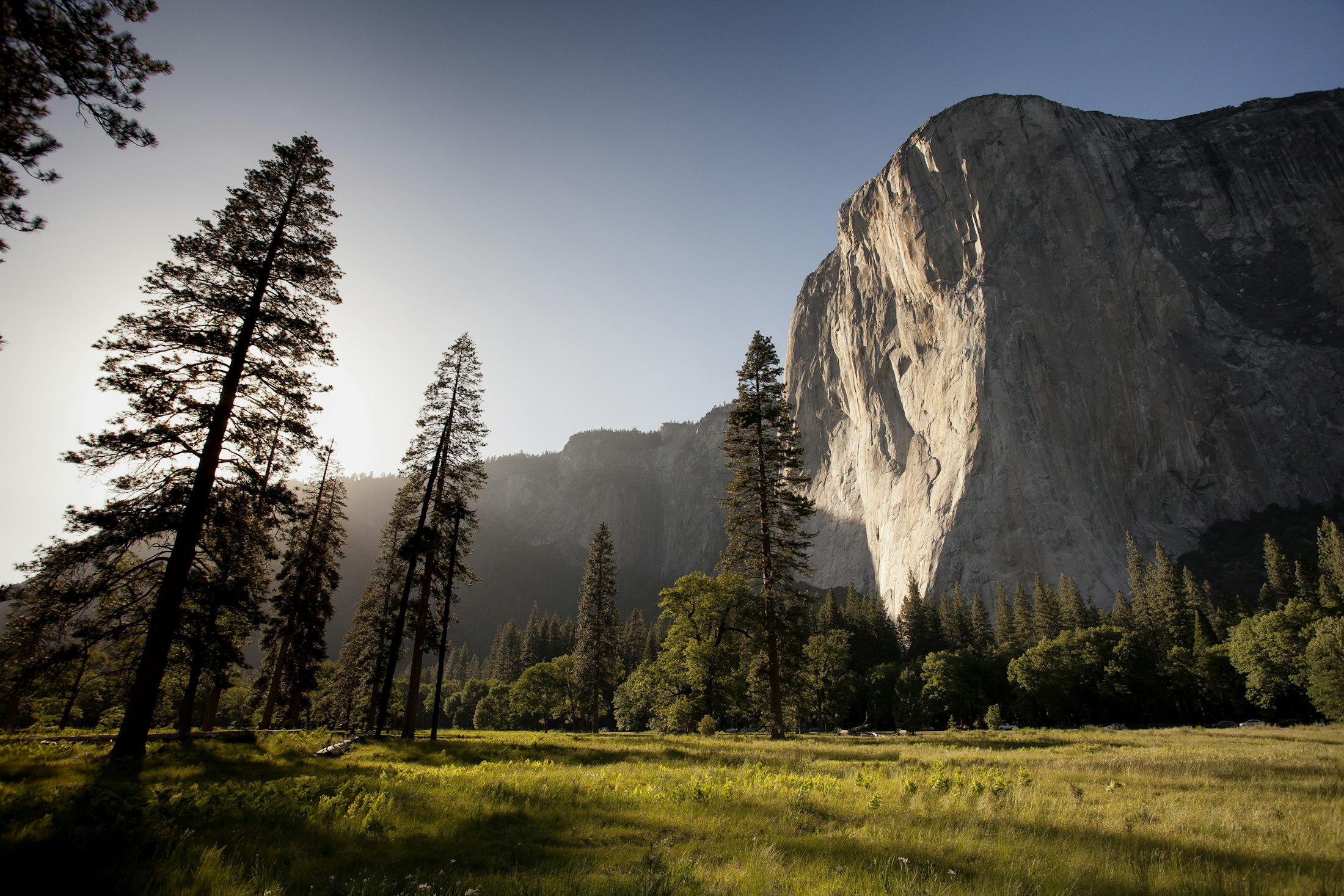 Long route cutting through mountain landscape