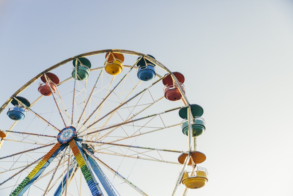 assorted-color ferriswheel photography