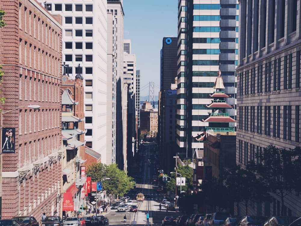 photo of concrete buildings during daytime