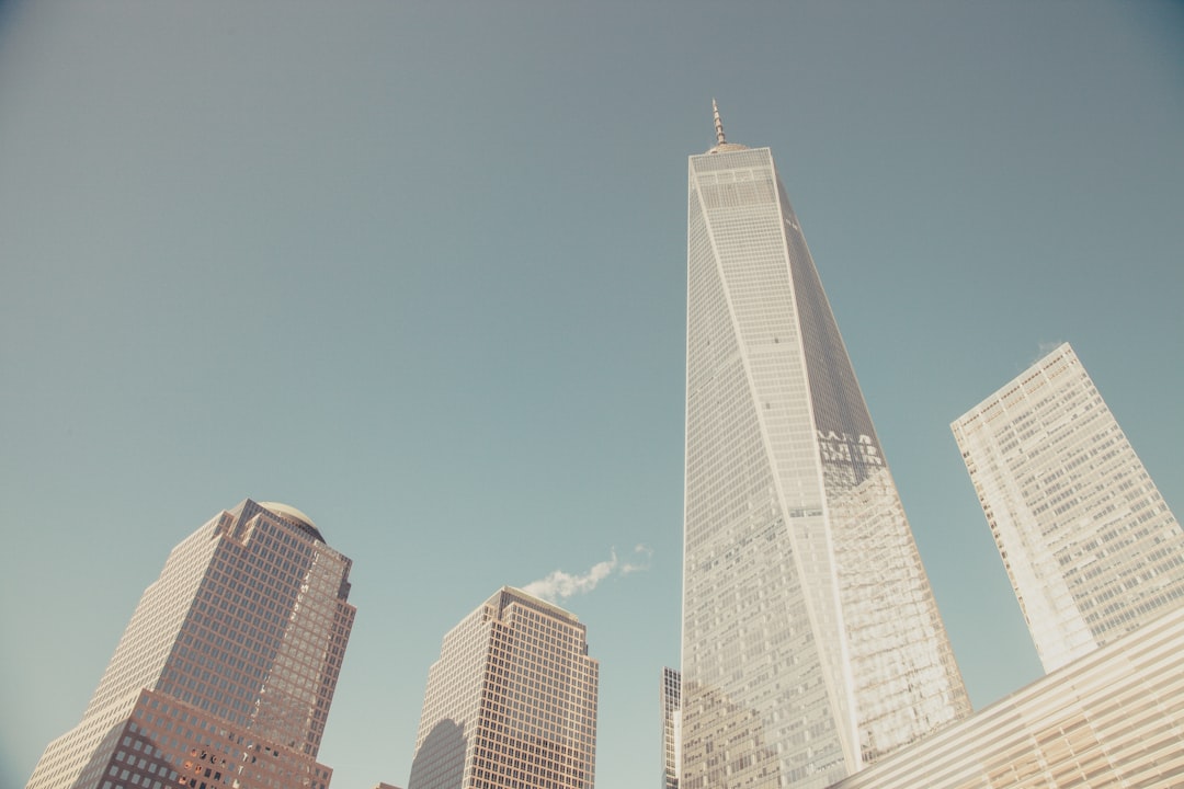 low angle photography of high rise buildings