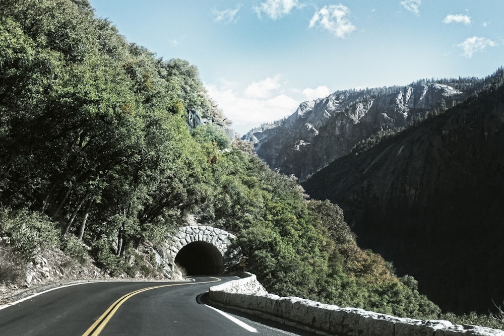 fotografia di paesaggio di montagna verde