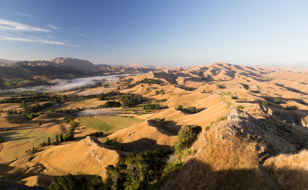 landscape photography of mountain and lake