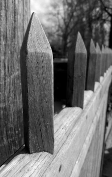 Close-up of the smooth finish and craftsmanship of a composite fence panel.