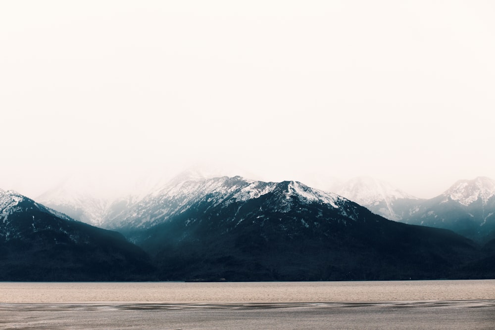 aerial view photography of mountain